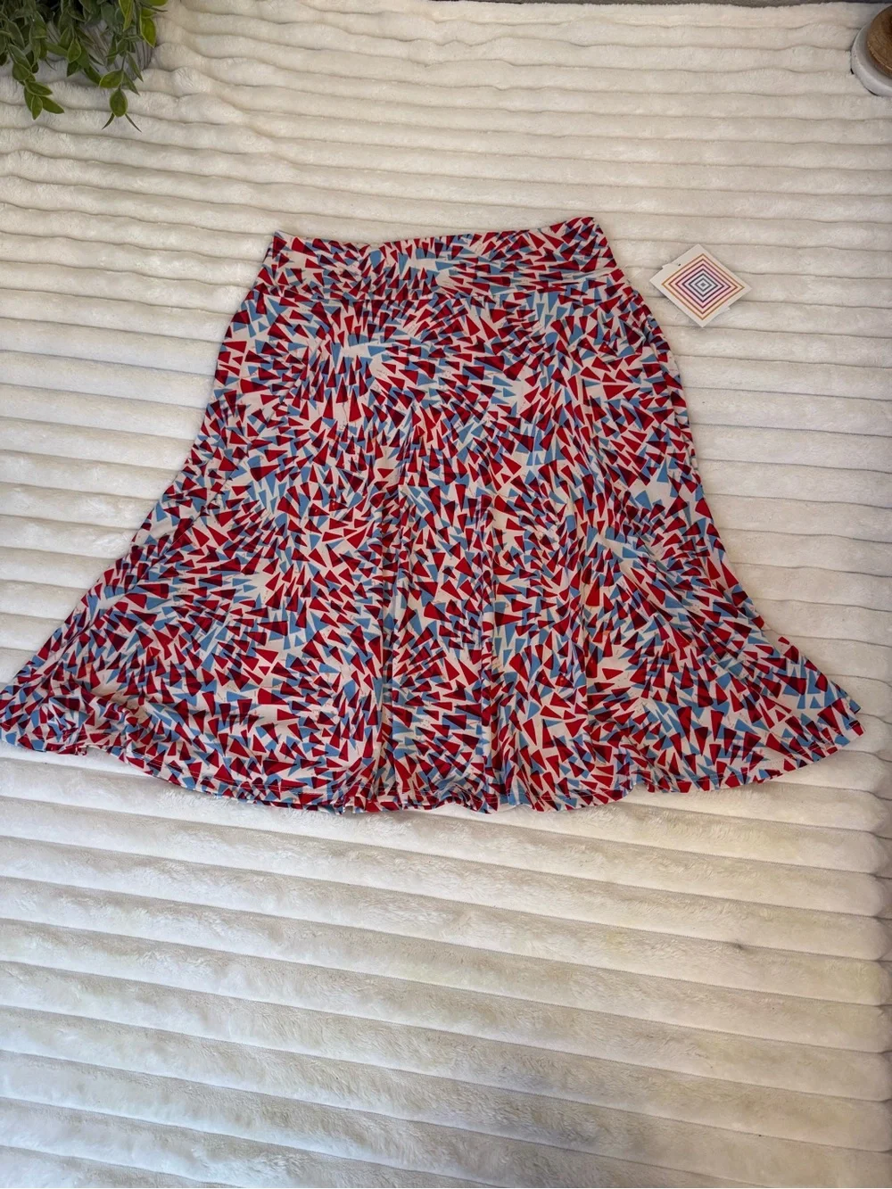Lularoe Kids Azure Skirt Size 14